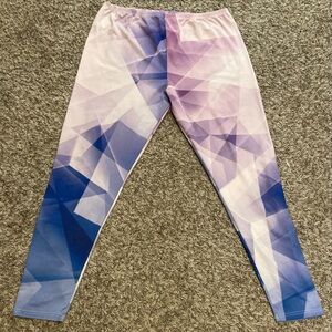 Geometric Print Graphic Leggings